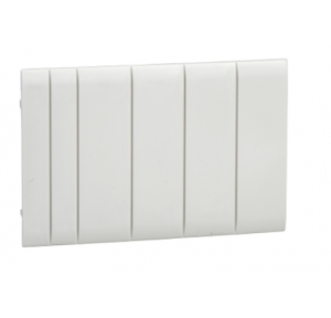 Schneider Single Pole 5M MCB Dummy Plate, White, Plastic