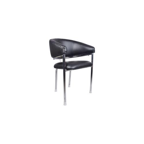 0277 MB Black Mitad Mid Back Guest Chair