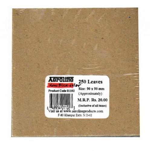 Aeroline White Plastic Box Paper Cube, 01101 (850 Pages)