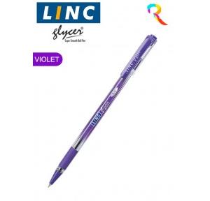 Linc  Glycer Ball Pen  0.6 mm Purple