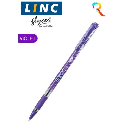 Linc  Glycer Ball Pen  0.6 mm Purple