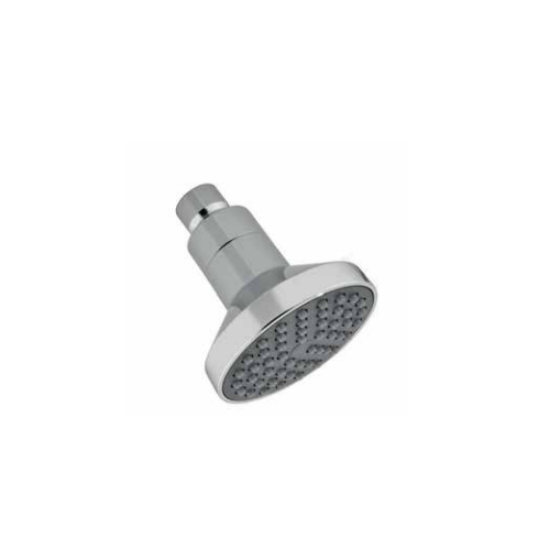 Jaquar Essco Overhead Shower 80mm Round Shape Single Flow ABS Body Chrome Plated With Gray Face Plate With Rubit Cleaning System, EOS-541RB