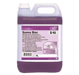 Diversey Suma Bac D10 7010075 All Purpose Cleaner/Sanitizer Concentrate 5 Ltr