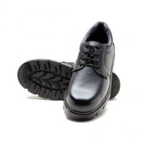 Step Strong Derby Black Steel Toe Safety Shoe, Size: 10