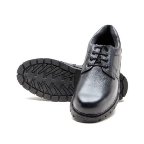 Step Strong Delta Pro Black Steel Toe Safety Shoe, Size: 9