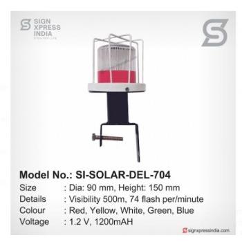 Sign Express India Solar Blinker Light Si-Solar-Del-704