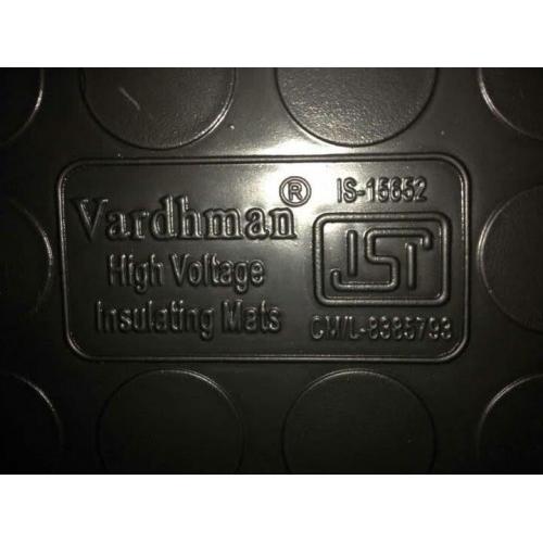 Vardhman Electrical Insulation Rubber Mat Size: 1x2 Mtr Thickness: 3mm Black