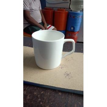 Clay Craft Tea & Coffee Mug White Ceramic 250ml