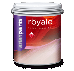 Asian paints Royal Emulsion Paint 0502 Single Red 1ltr