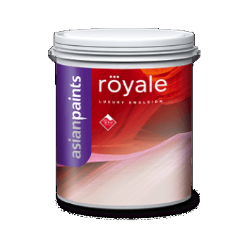 Asian paints Royal Emulsion Paint 0502 Single Red 1ltr