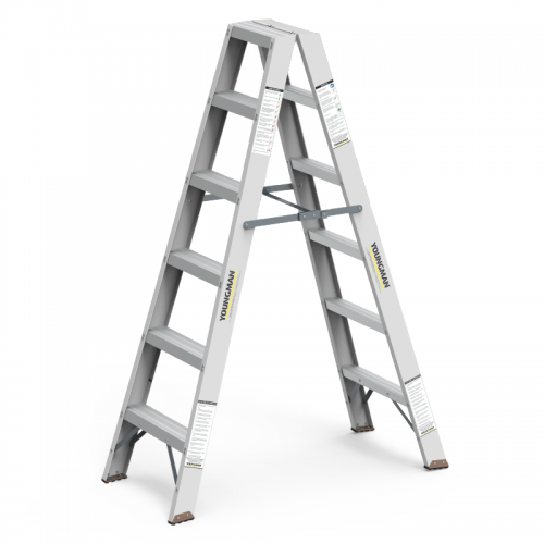 Youngman Double Side Ladder (A) Type FRP 7 Step (2.13)m