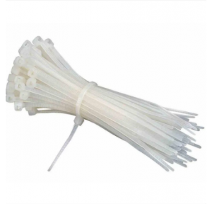 KSS Cable Tie Nylon 450mm White Pack of 100