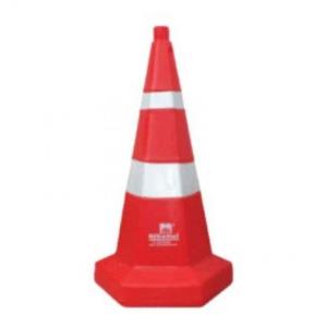 Nilkamal Hexagon Traffic Road Safety Cone Plastic 750mm 4.2Kg