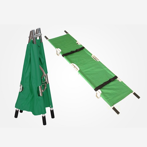 Foldable Stretcher,  Unfolded Dimensions - 213x56x15cm Folded Dimensions - 105x17x9 cm, 03USHAFAIDFSB01