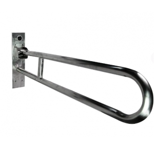 Stainless Steel Veer Hinges Folding Grab Bar, For Bathrooms, Size/Dimension: 30 Inch