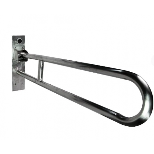 Stainless Steel Veer Hinges Folding Grab Bar, For Bathrooms, Size/Dimension: 30 Inch