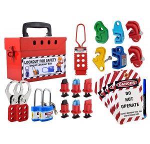 Asian Loto Group lockout Tagout Box Kit For Electrical Safety ALC-SKT3