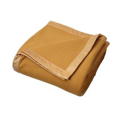 Fleece Blanket, 60 x 90 Inch, Beige Colour With Border