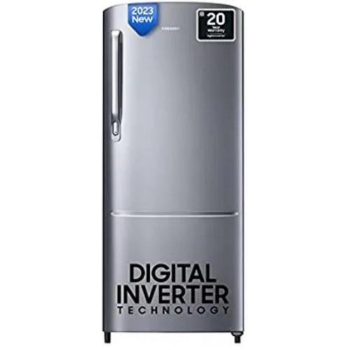 Samsung Refrigerator RR20C1723S8 183 Ltr 3 Star Inverter Direct-Cool Single Door Silver