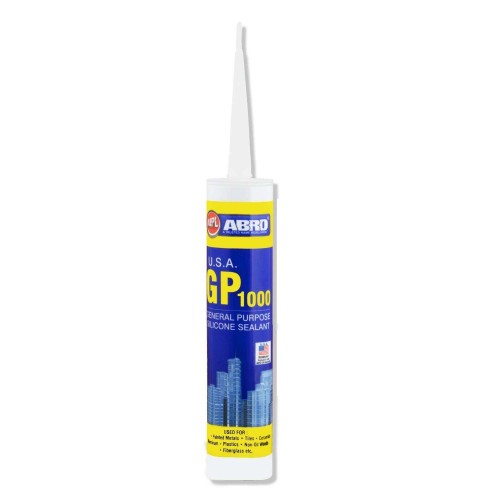 Abro General Purpose Silicone Sealant GP1000 260ml White