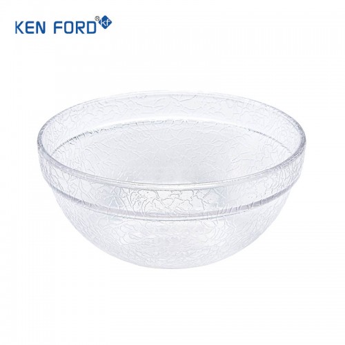 Kenford Bowl SB 5 Stack Round Transparent Polycarbonate 5.5 Dia