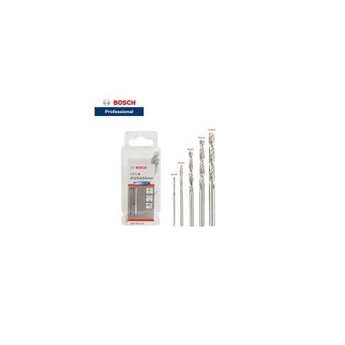 Bosch HSS Drill Bits 2mm, 3mm,4mm,5mm & 6mm ( Set of 1)