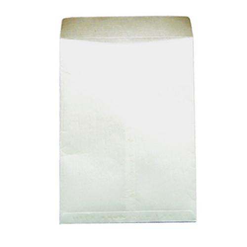 Plastic Laminated White Envelop, Size: 10x8 Inch (Pack of 100 Pcs)