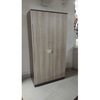 Pre-laminated Board Four Compartment Wooden Almira with Ebco Hardware, Size- 1800 X 900 X 450mm, Thickness 18mm, Back Panel 12mm