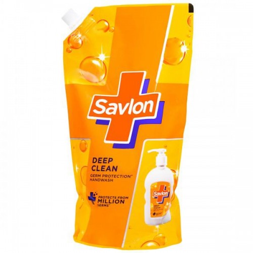 Savlon  Handwash Refill Deep Clean Germ Protection Liquid Pouch 725ml