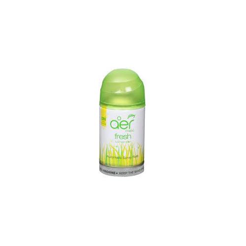 Godrej Aer Matic Refill 225ml - Automatic Room Fresheners Fresh Lush Green