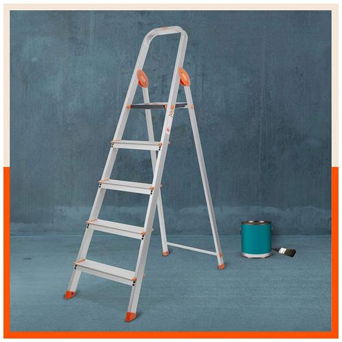 Aluminium Advance 5 Step Ladder Foldable Aluminum 3 m