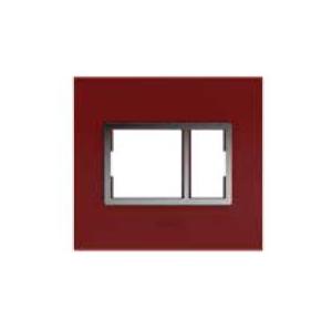 Anchor Penta 1 Module Plates 65551 RR Suitable For Wooden Boxes Ruby Red