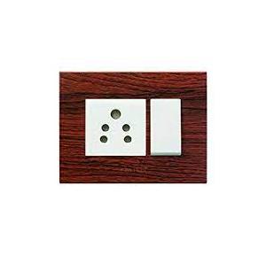 Anchor Penta 3 Module Plates 65553 RR Suitable For Wooden Boxes Ruby Red