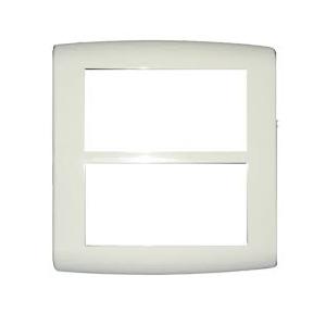 Honeywell Wraparound Plus Square Front Plate S26110 10 Module Carton Qty 5/80 White