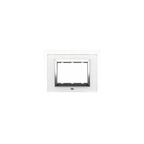 Anchor Roma Classic Vetro Glass Plate 30227GPW 2 Module White