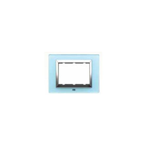 Anchor Roma Classic Vetro Glass Plate 30216GAB 1 Module (Aqua Blue)