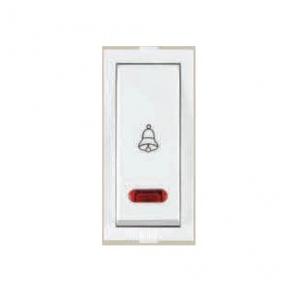 Anchor Roma Classic 10A Bell Push Switch With Neon, 21055