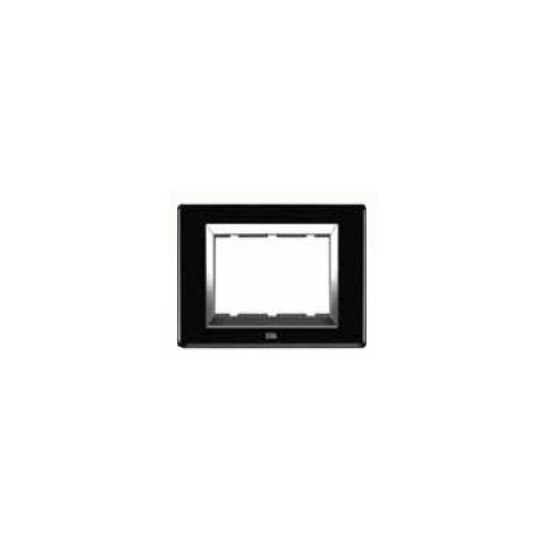 Anchor Roma Classic Vetro Glass Plate 30216GSB 1 Module (Space Black)