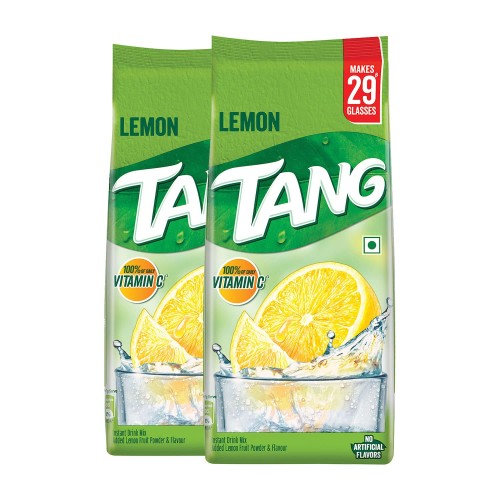 Tang  Instant Drink Lemon Flavour  500gm (Pack of 24 Pouch)