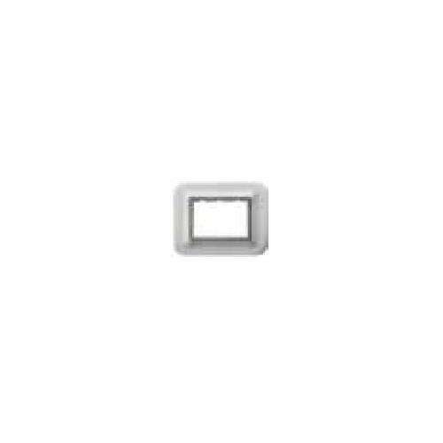 Anchor Roma Urban Hue Color Plate With Collar 66801CWH 1 Module Chrome White