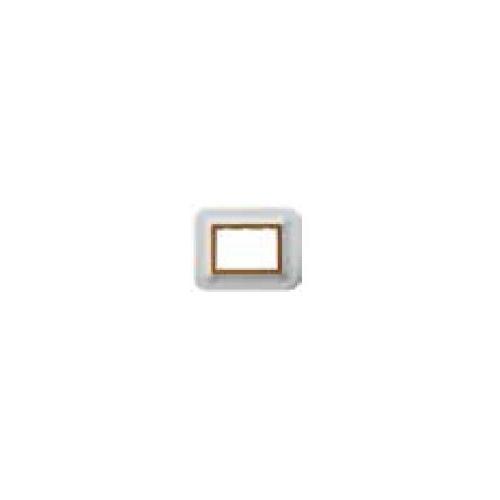 Anchor Roma Urban Hue Color Plate With Collar 66801GWH 1 Module Gold White