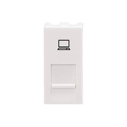 Anchor Roma Urban RJ45 Computer Socket Cat 6 66557 1 Module White