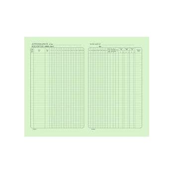 Trison Attendance Register O/B No 1 19.5 x 32.5 cm 56 Pages (Q1) 65 GSM