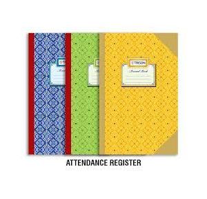 Trison Attendance Register O/B No 1 19.5 x 32.5 cm 56 Pages (Q1) 65 GSM