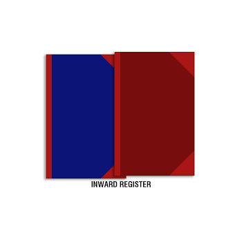 Trison Inward Register No.4 21.5 x 34 CM 256 Pages 70 GSM