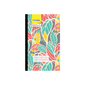 Trison Special Long Notebook Hard Cover 19.5 x 32.5 cm 288 Pages (Q5) 65 GSM