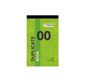 Trison Duplicate Book No.00 1/12 11 x 18 cm 200 Sheets 65 GSM (Upper) | 60 GSM (Lower)