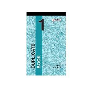 Trison Duplicate Book No. 1 1/8 14 x 22 cm 200 Sheets 65 GSM (Upper) | 60 GSM (Lower)