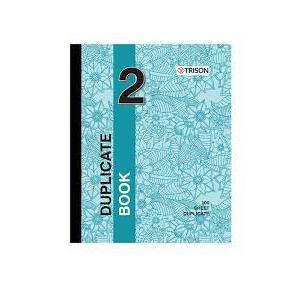 Trison Duplicate Book No.2 1/6 18 x 22 cm 200 Sheet 65 GSM (Upper) | 60 GSM (Lower)