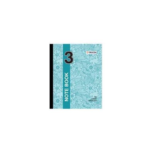 Trison Duplicate Book No. 3 (1/4) 22 x 27 cm 200 Sheets 65 GSM (Upper) | 60 GSM (Lower)